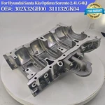 Engine Cylinder Block 302x32gh00 For Hyundai Santa Kia Optima Sorento 2.4l G4kj. Fixed Price $189.00.
