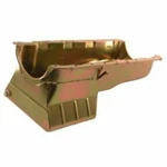 Milodon 30955 Oil Pan Steel Gold Iridite 7 Qt. For Chevy Big Block Mark V. Fixed Price $553.00.
