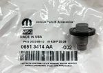 Engine Oil Drain Plug Jeep Dodge 96-2024 Mopar Chrysler Oem 6506214aa 6513414aa. Fixed Price $17.88.