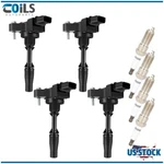 4 Ignition Coil & Spark Plug Fit For Cadillac Ats Ct6 Cts 2.0l 2.5l 2014 2015. Fixed Price $65.59.