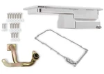 Weiand Fabricated Aluminum Oil Pan Kit,.375" Flange,front Sump,7qt,silver,ls1/2. Fixed Price $489.95.