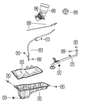 Genuine Mopar Engine Oil Pan 53022293aa. Fixed Price $152.10.