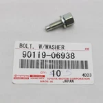 90119-06938 Toyota Oem Genuine Bolt, W/washer. Fixed Price $4.82.