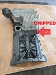11 12 13 Porsche Cayenne Oil Pan 4.8l, W/o Turbo; Upper. Fixed Price $285.00.