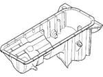 Genuine Bmw Oil Pan 11-13-1-437-001 New. Fixed Price $814.34.