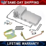 For Ls1 Ls2 Ls3 4.8l 5.3l 6.0l 6.2l Rear 302-1 Ls Oil Pan Kit Engine Low Profile. Fixed Price $133.50.