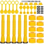 Godboy Gas Can Spout Replacement, Nozzle, (5 Kit-yellow) Yellow. Fixed Price $28.01.