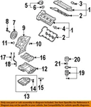 Hyundai Oem 06-10 Entourage Enginetransaxle Engine Parts-baffle Plate 224023c110. Fixed Price $18.72.