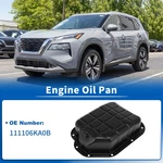 111106ka0b Engine Oil Pan Sump With Drain Plug For Nissan Pathfinder 2017-2020. Fixed Price $34.89.