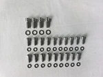 Big Block Ford 429 460 Car / F-series Bbf Oil Pan Bolts Stainless Steel Kit. Fixed Price $12.77.