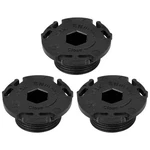 X Autohaux 3pcs Abs Car Engine Oil Drain Plug 14 10 2 Cm, Black. Fixed Price $12.78.
