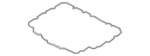 Genuine Porsche Engine Oil Pan Gasket 0pb-115-625-a. Fixed Price $6.15.