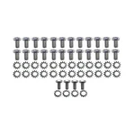 Chrome Steel Oil Pan Bolt Set Kit For Chevy Big Block Pontiac Chrysler. Fixed Price $18.00.