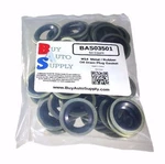 (50) M14 Metal Rubber Oil Drain Plug Gasket * Fits Ford Linclon Dorman 097-025. Fixed Price $17.49.