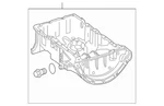 Genuine Mercedes-benz Oil Pan 133-010-00-13. Fixed Price $457.04.