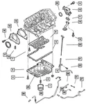 Genuine Mopar Oil Pan 4663740ab. Fixed Price $338.81.