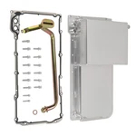 For Gm Ls Ls1 Ls2 Ls3 Ls6 Engines 7-qt Polished Rear Sump Retrofit Oil Pan Kit. Fixed Price $153.23.