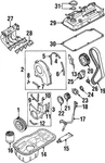 Genuine Mitsubishi Oil Pan Md318675. Fixed Price $228.78.
