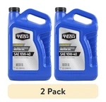 (2 Pack) All Mileage Synthetic Blend Motor Oil Sae 10w-40 Engine Protection 5 Qt. Fixed Price $30.64.