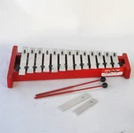 Percussion Plus Glockenspiel Classic Red Box Soprano Diatonic Pp 001. Fixed Price $75.00.