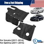 Pair Under Engine Splash Shield Right & Left For Sonata 2011-14 Optima 11-2015. Fixed Price $131.00.