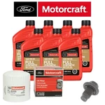 Motorcraft Synthetic 5w-20 Oil Change For 00-15 Ford Super Duty 5.4l/6.2l/6.8l. Fixed Price $102.95.