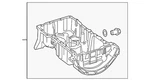 Genuine Mercedes-benz Oil Pan 260-010-12-00. Fixed Price $522.00.