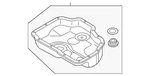 Genuine Audi Oil Pan 059-103-602-ab. Fixed Price $158.36.