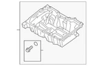 Genuine Ford Oil Pan Gb5z-6675-a. Fixed Price $195.20.