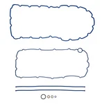 Engine Oil Pan Gasket Set Fel-pro Os 30894 R. Fixed Price $142.99.