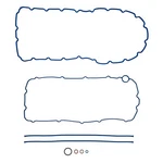 Fel-pro Os 30894 R Oil Pan Gasket Set For Select 03-10 Ford Models. Fixed Price $105.99.