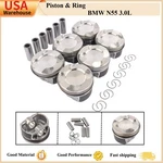 N55 3.0l Std Pistons Rings Kit For Bmw X3 X4 X5 F85 X6 E71 E72 N55b30 N55b30a. Fixed Price $139.00.