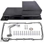 New Black Front Sump Oil Pan Kit Aluminum Fits For Gm Ls Ls1 Ls2 Ls3 Ls6 4.8l. Fixed Price $268.20.