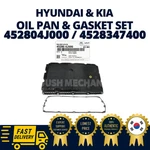 Genuine Oem Hyundai Kia Oil Pan & Gasket Set 452804j000 / 4528347400. Fixed Price $157.00.