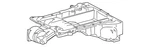 Genuine Lexus Oil Pan 12101-31110. Fixed Price $233.44.