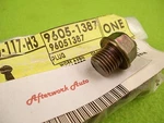 Gm 96051387 Chevy/geo Engine Oil Drain Plug For 89-04 Tracker & 89-01 Metro. Fixed Price $7.50.