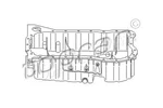 Oil Pan Sump Fits Seat Alhambra Leon Vw Bora Golf Mk4 Sharan Wagon 1999-2010. Fixed Price $59.66.