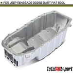 Engine Oil Pan For Dodge Dart 2013-2016 Jeep Renegade 2015-2018 Fiat 500l 14-20. Fixed Price $67.99.