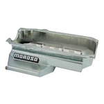 Moroso Engine Oil Pan 21314; Oval Track Wet Sump 6.0qt Clear Zinc For Pre-86 Sbc. Fixed Price $554.52.