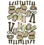 Body To Floor Pan Bolts Hardware Kit Both Sides Volkswagen T1 Bug 1946-1979. Fixed Price $43.37.