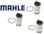 Set Of 3 Oil Filter Kits For Audi S5 S6 S8 Q7 A6 A8 Quattro 4.2l V8 - Mahle Oem. Fixed Price $67.49.