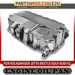 Engine Oil Pan Lower For Volkswagen Jetta Beetle Golf Audi A3 2.0l 03g103603ab. Fixed Price $56.99.