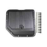 Gm Turbo 350 Black Finned Aluminum Transmission Pan Th350 2-1/4" Deep # 8491bk. Fixed Price $74.99.