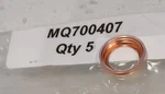 Mitsubishi Oil Drain Plug Crush Gasket Oem (mq700407). Fixed Price $10.00.