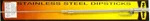 Milodon Ford Fe Natural Braided/billet Stainless Engine Oil Dipstick P/n. Fixed Price $107.21.