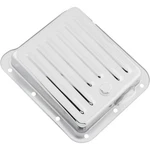 Transmission Pan, Chrome Steel, Fits Ford C4. Fixed Price $31.99.
