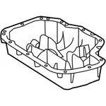 Genuine Mercedes-benz Oe Oil Pan 176-010-45-01. Fixed Price $115.35.
