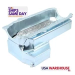 Champ Pans Cp80ko, One Zinc Steel Sbc C/t Oil Pan W/wndg Tray & Kick Out Perform. Fixed Price $392.94.