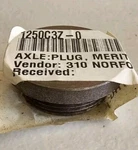 Meritor Genuine Axle Hardware Plug 1250c3z Expansion - For. Fixed Price $19.99.