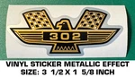 Ford Performance Eagle Emblem Logo 302 - Shelby Mustang Vinyl Decal Sticker. Fixed Price $6.59.